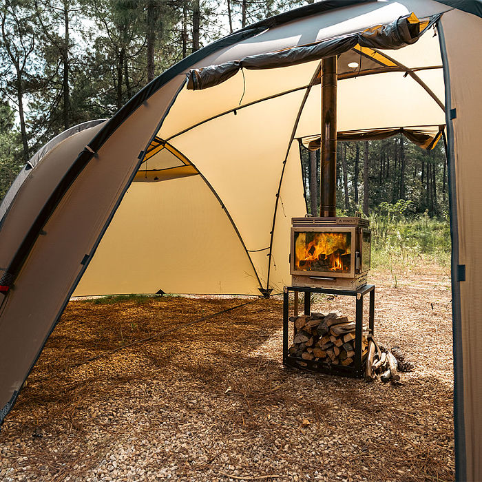 Barracuda 4 | Family Hot Tent 4P | Freestanding Dome Tent | POMOLY New Arrival 2025