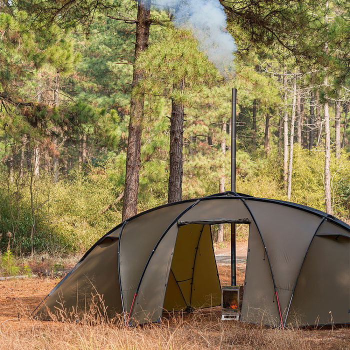 Barracuda 4 | Family Hot Tent 4P | Freestanding Dome Tent | POMOLY New Arrival 2025