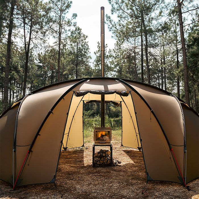 Barracuda 4 | Family Hot Tent 4P | Freestanding Dome Tent | POMOLY New Arrival 2025