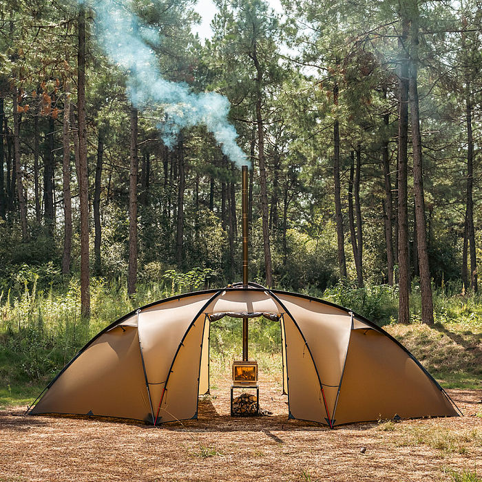 Barracuda 4 | Family Hot Tent 4P | Freestanding Dome Tent | POMOLY New Arrival 2025