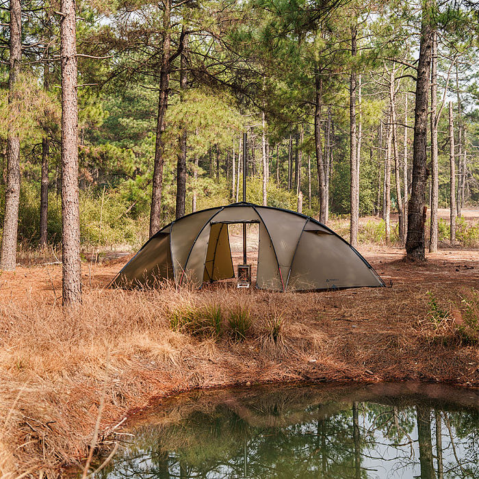 Barracuda 4 | Family Hot Tent 4P | Freestanding Dome Tent | POMOLY New Arrival 2025