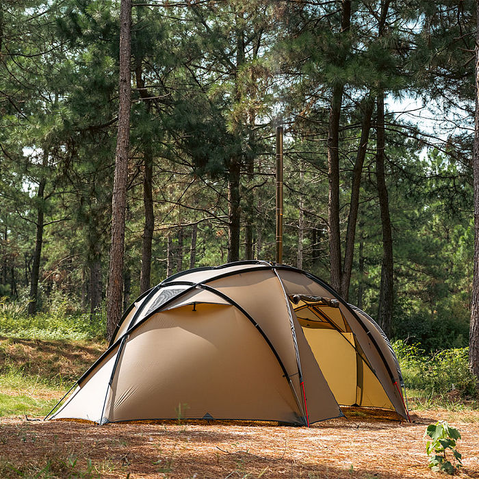 Barracuda 4 | Family Hot Tent 4P | Freestanding Dome Tent | POMOLY New Arrival 2025