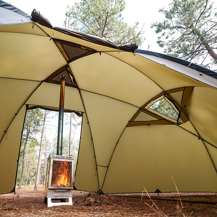 Barracuda 4 | Family Hot Tent 4P | Freestanding Dome Tent | POMOLY New Arrival 2025