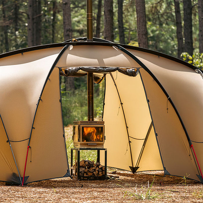 Barracuda 4 | Family Hot Tent 4P | Freestanding Dome Tent | POMOLY New Arrival 2025