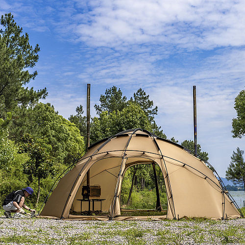 Roost V8 | Glamping Tent 6-8P | Basecamp Luxury Tent | POMOLY New Arrival 2025