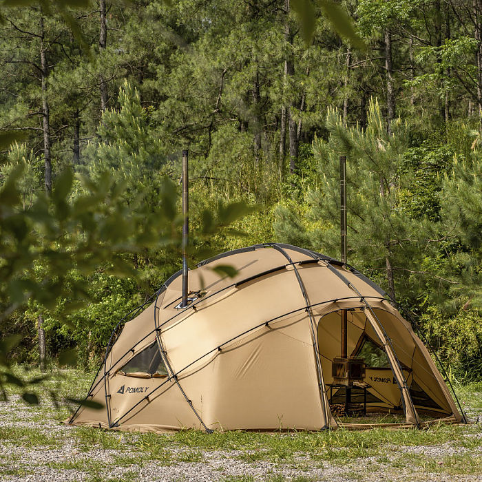 Roost V8 | Large Family Hot Tent 8P | Freestanding Big Dome Tent | POMOLY New Arrival 2025