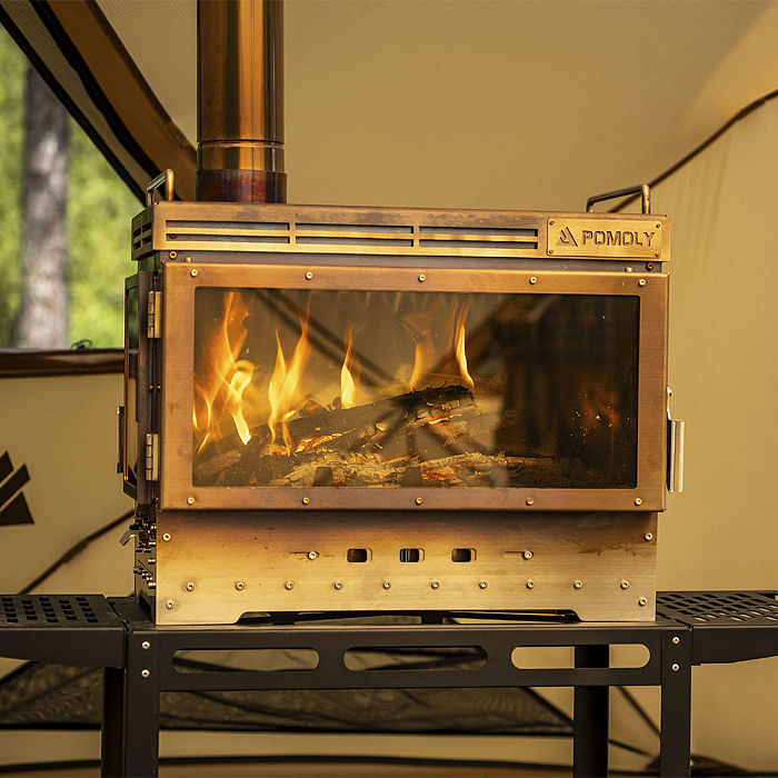 Dweller Ultra 4 | Camping Wood Stove with Base | POMOLY New Arrival 2025