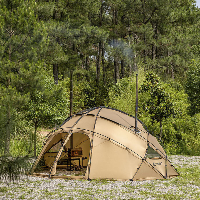 Dweller Ultra 4 | Camping Wood Stove with Base | POMOLY New Arrival 2025