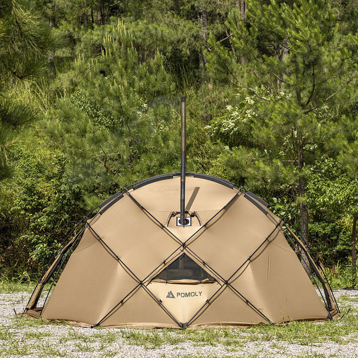 Roost V8 | Large Family Hot Tent 8P | Freestanding Big Dome Tent | POMOLY New Arrival 2025
