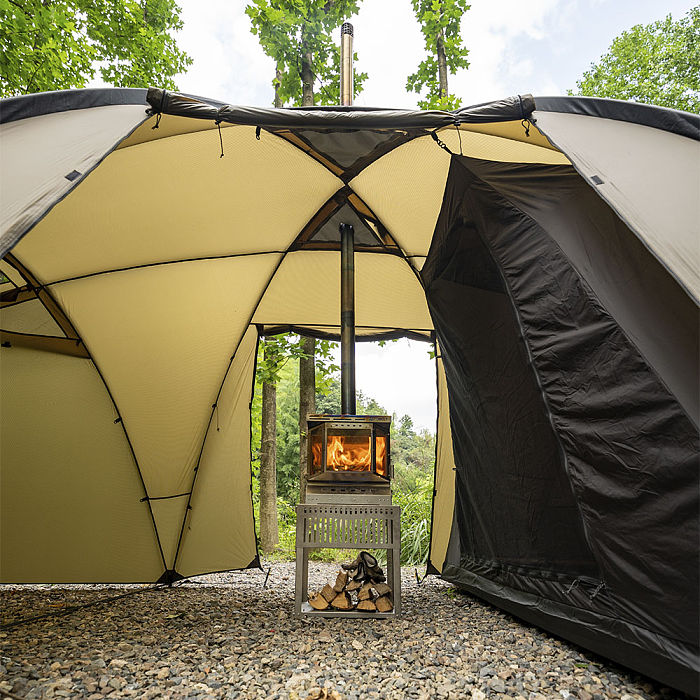 Barracuda 4 | Family Hot Tent 4P | Freestanding Dome Tent | POMOLY New Arrival 2025