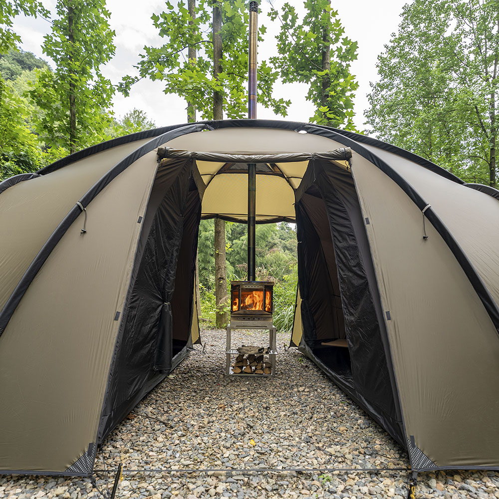 Barracuda 4 | Freestanding Camping Hot Tent 4P | POMOLY New