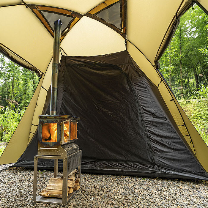 Barracuda 4 | Family Hot Tent 4P | Freestanding Dome Tent | POMOLY New Arrival 2025