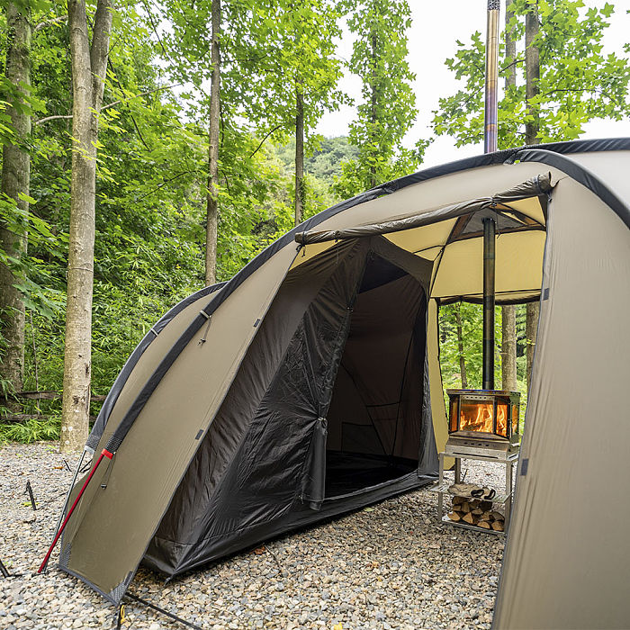 Barracuda 4 | Family Hot Tent 4P | Freestanding Dome Tent | POMOLY New Arrival 2025