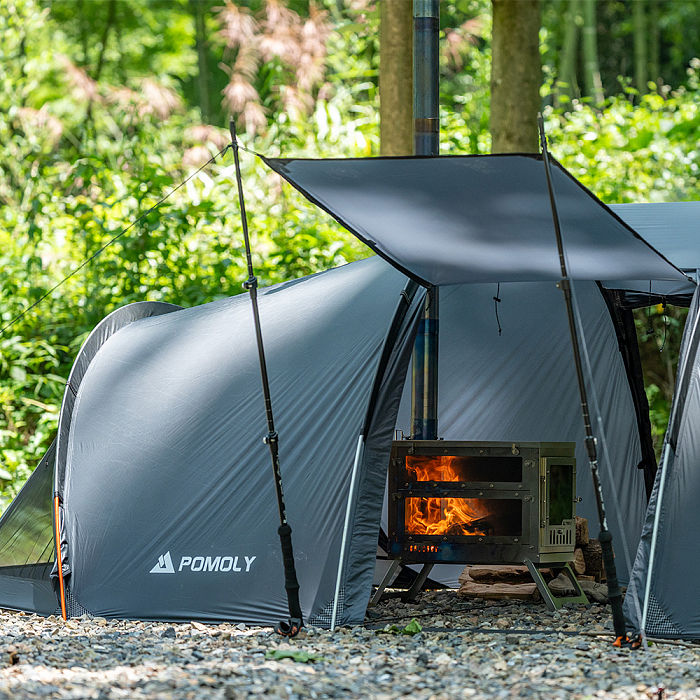 X-Ti Ultra 5 | Double-Fold Titanium Wood Stove | POMOLY New Arrival 2025