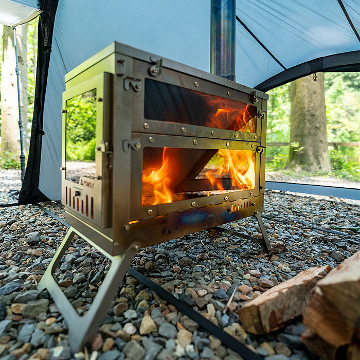 X-Ti Ultra 5 | Double-Fold Titanium Wood Stove | POMOLY New Arrival 2025