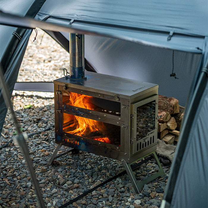 X-Ti Ultra 5 | Double-Fold Titanium Wood Stove | POMOLY New Arrival 2025