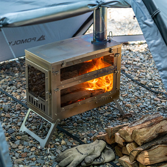 X-Ti Ultra 5 | Double-Fold Titanium Wood Stove | POMOLY New Arrival 2025