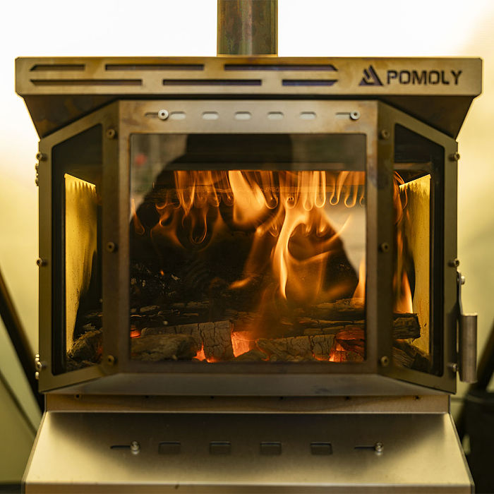 Reactor Ti Wood Stove | Camping Tent Stove | POMOLY New Arrival 2025