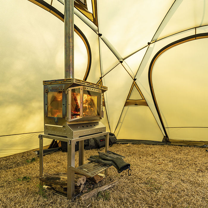 Reactor Ti Wood Stove | Camping Tent Stove | POMOLY New Arrival 2025