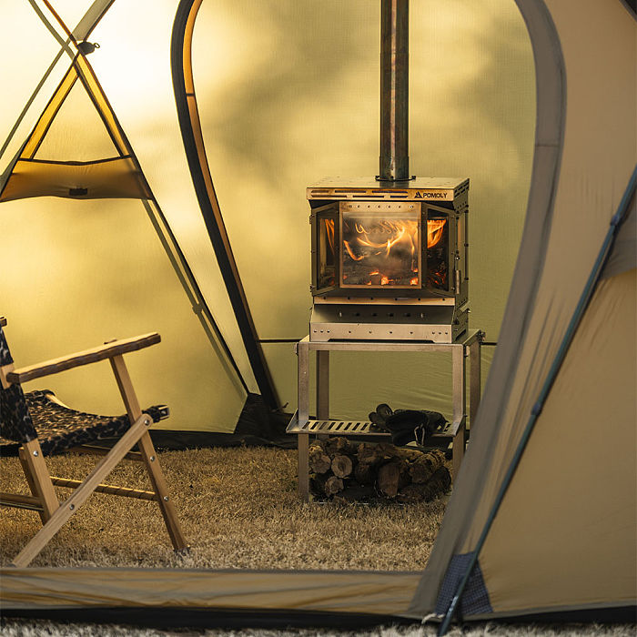 Reactor Ti Wood Stove | Camping Tent Stove | POMOLY New Arrival 2025
