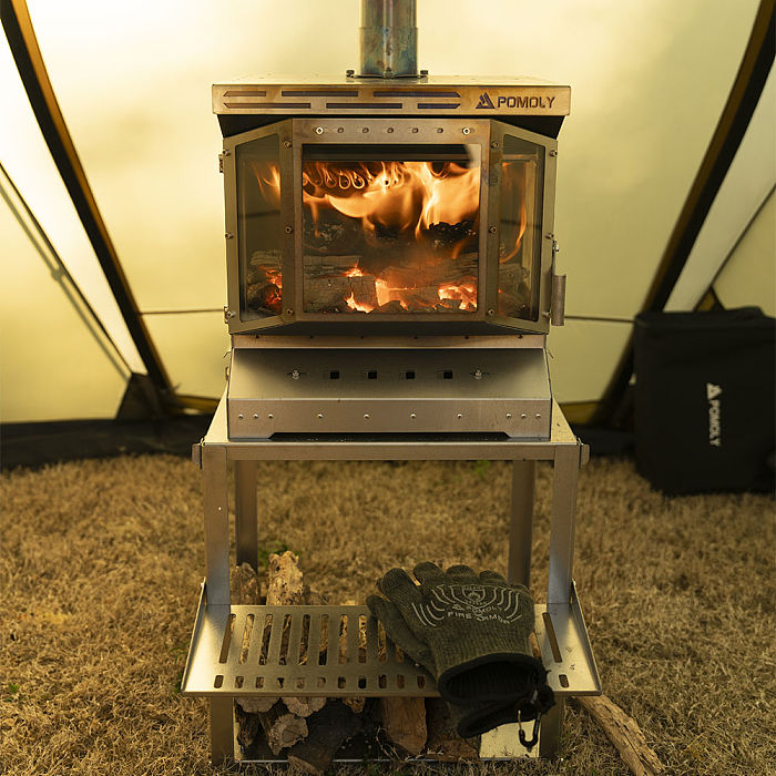 Reactor Ti Wood Stove | Camping Tent Stove | POMOLY New Arrival 2025