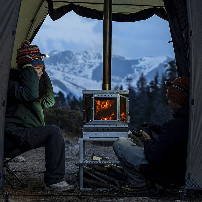 Reactor Ti Wood Stove | Camping Tent Stove | POMOLY New Arrival 2025