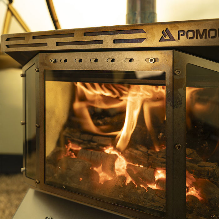 Reactor Ti Wood Stove | Camping Tent Stove | POMOLY New Arrival 2025