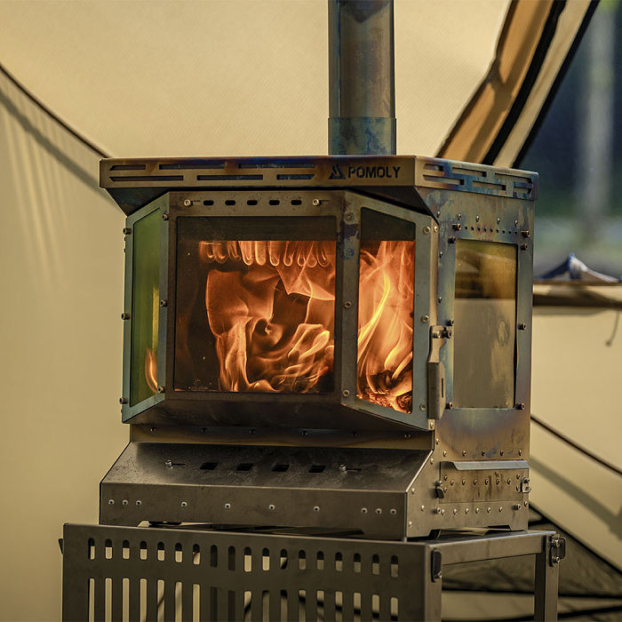 Reactor Ti Wood Stove | Camping Tent Stove | POMOLY New Arrival 2025