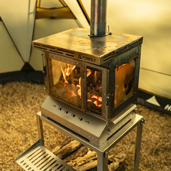 Reactor Ti Wood Stove | Camping Tent Stove | POMOLY New Arrival 2025