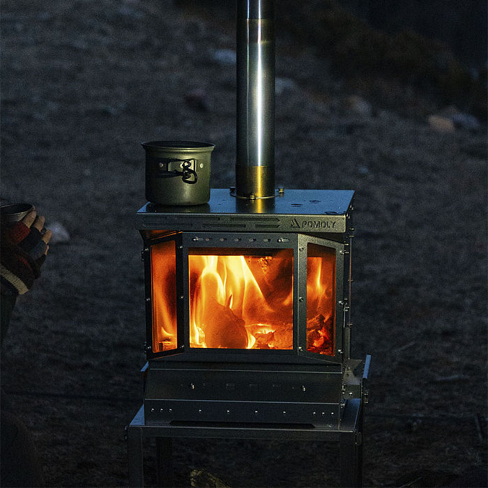 Reactor Ti Wood Stove | Camping Tent Stove | POMOLY New Arrival 2025