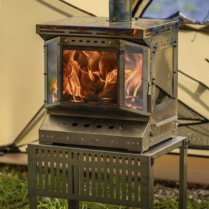 Reactor Ti Wood Stove | Camping Tent Stove | POMOLY New Arrival 2025