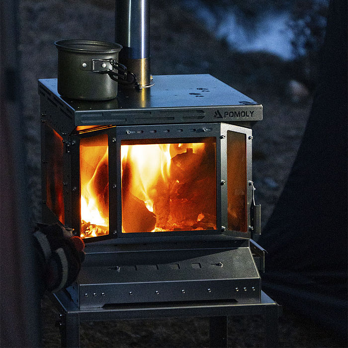 Reactor Ti Wood Stove | Camping Tent Stove | POMOLY New Arrival 2025