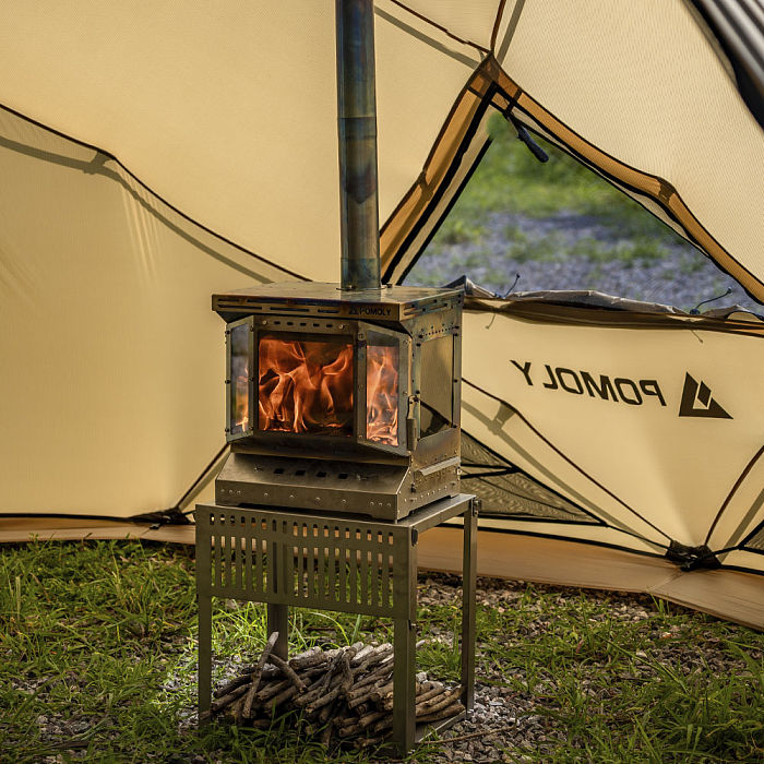 Reactor Ti Wood Stove | Camping Tent Stove | POMOLY New Arrival 2025