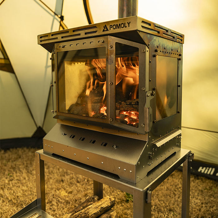 Reactor Ti Wood Stove | Camping Tent Stove | POMOLY New Arrival 2025