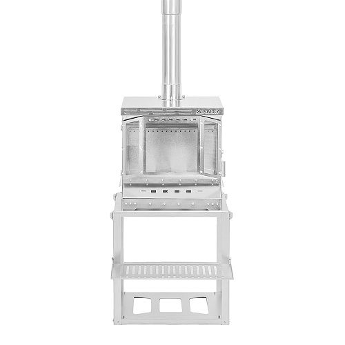 Reactor Ti Mirror Version | Titanium Wood Stove | Camping Tent Stove | POMOLY New Arrival 2025
