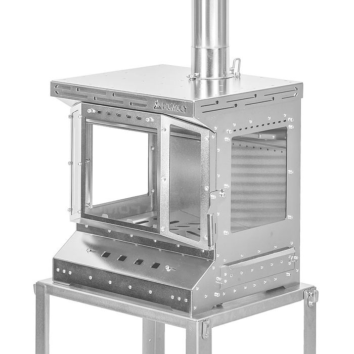 Reactor Ti Mirror Version | Titanium Wood Stove | Camping Tent Stove | POMOLY New Arrival 2025