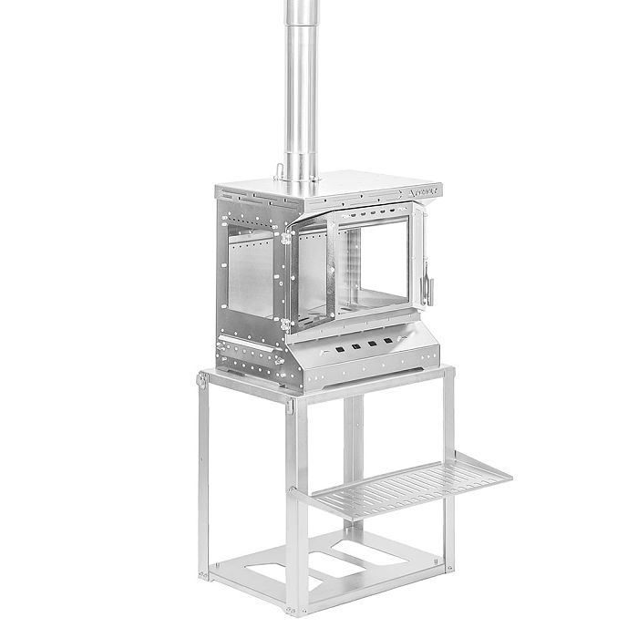 Reactor Ti Mirror Version | Titanium Wood Stove | Camping Tent Stove | POMOLY New Arrival 2025