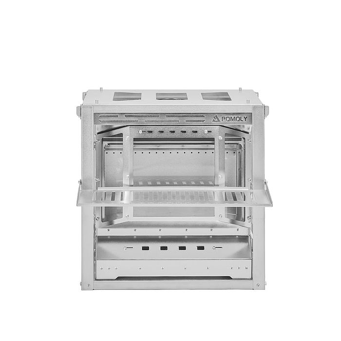 Reactor Ti Mirror Version | Titanium Wood Stove | Camping Tent Stove | POMOLY New Arrival 2025