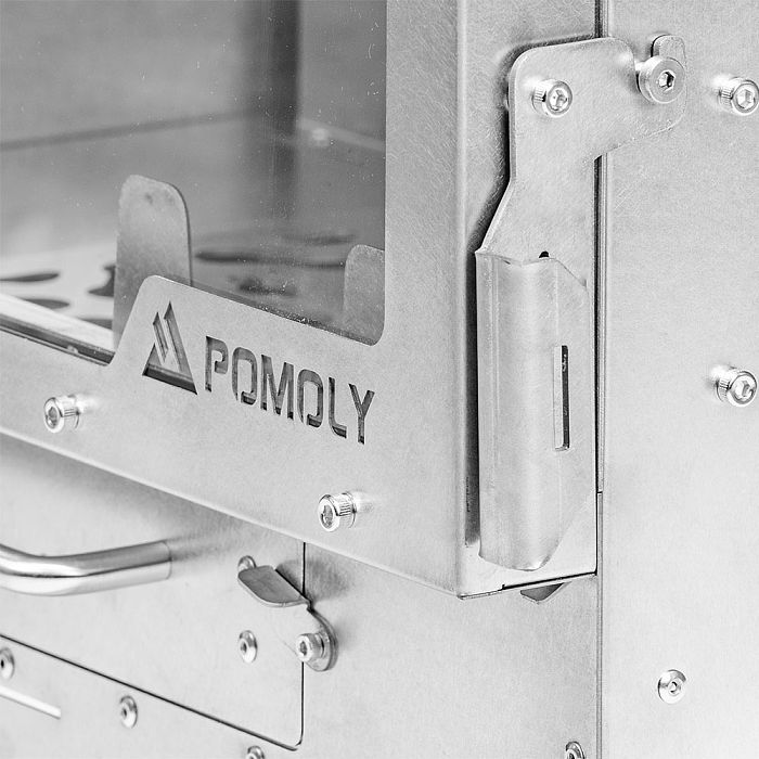 Dweller Ti Ultra 3 | Titanium Camping Wood Stove with Base | POMOLY New Arrival 2026