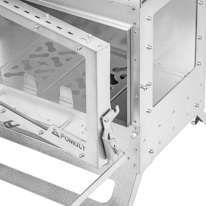 Dweller Ti Ultra 3 | Titanium Camping Wood Stove with Base | POMOLY New Arrival 2026