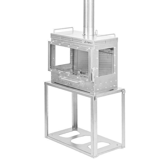 Dweller Ti Ultra 3 | Titanium Camping Wood Stove with Base | POMOLY New Arrival 2026