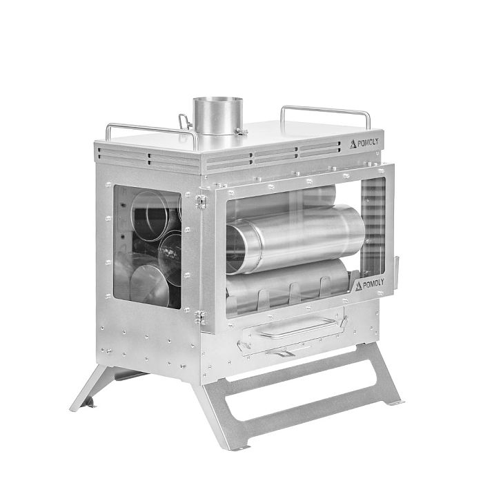 Dweller Ti Ultra 3 | Titanium Camping Wood Stove with Base | POMOLY New Arrival 2026