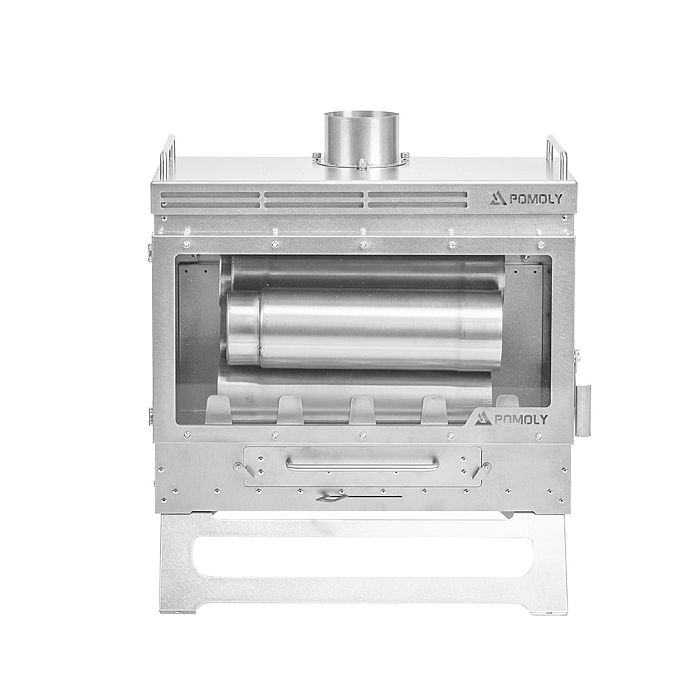 Dweller Ti Ultra 3 | Titanium Camping Wood Stove with Base | POMOLY New Arrival 2026