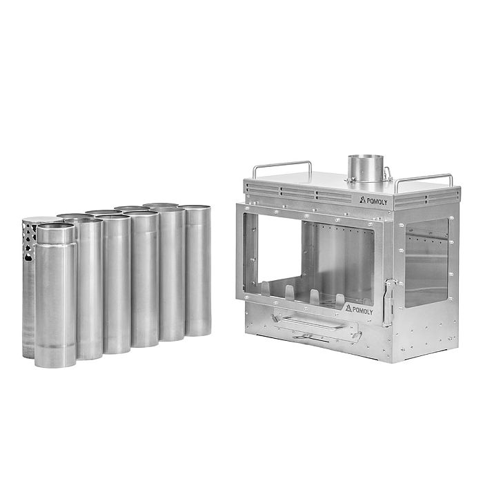 Dweller Ti Ultra 3 | Titanium Camping Wood Stove with Base | POMOLY New Arrival 2026