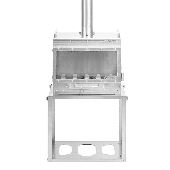 Dweller Ti Ultra 3 | Titanium Camping Wood Stove with Base | POMOLY New Arrival 2026