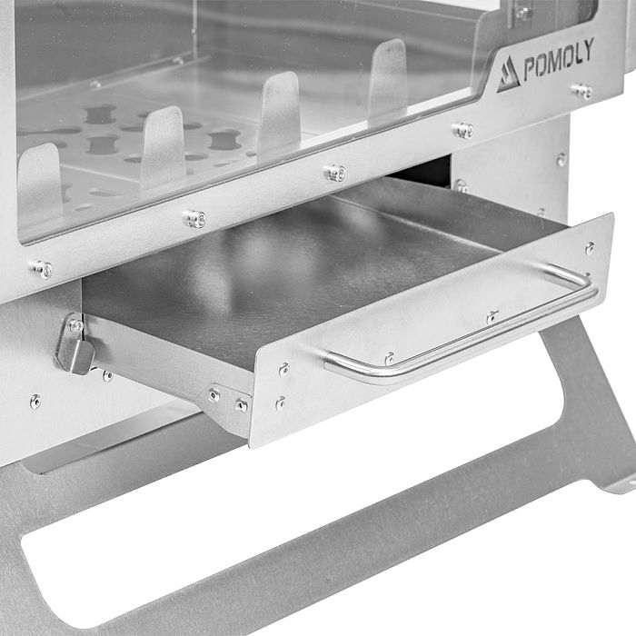 Dweller Ti Ultra 3 | Titanium Camping Wood Stove with Base | POMOLY New Arrival 2026