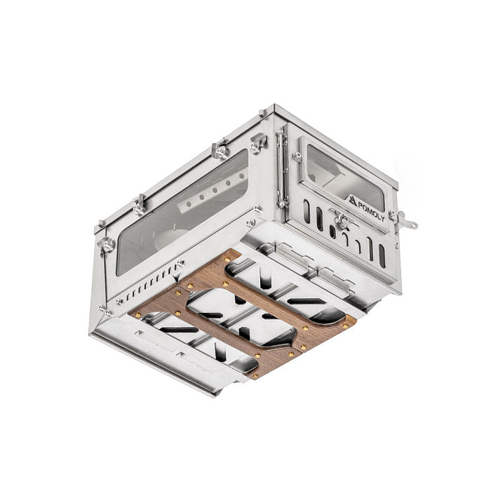 T1 Mini 3 | 3.0 Version Fastfold Titanium Wood Stove for Solo Camping | POMOLY New Arrival 2026