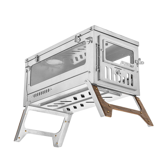 T1 Ultra 3 | Fastfold Titanium Wood Stove | POMOLY New Arrival 2026
