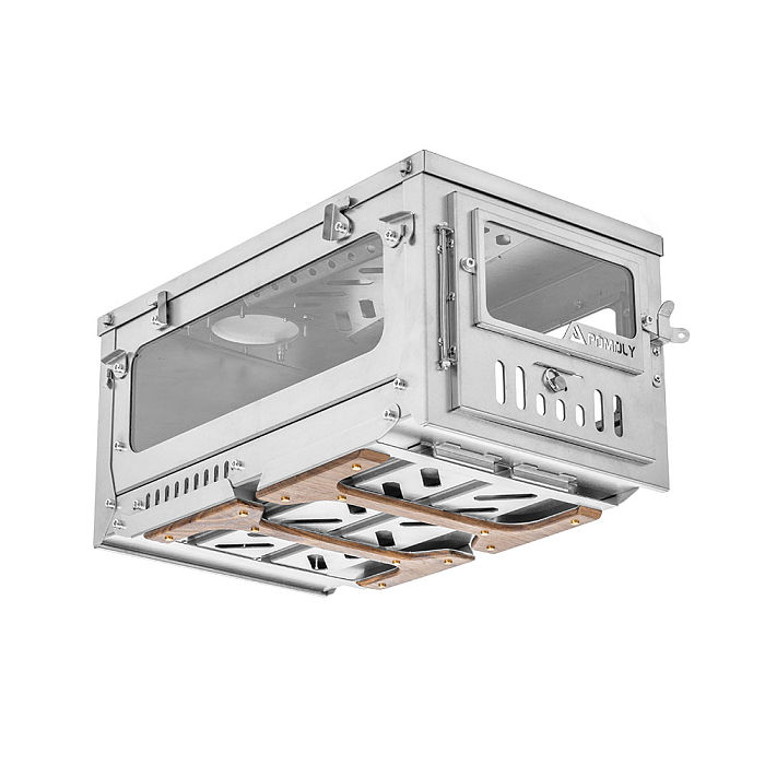 T1 Max 3 | Fastfold Titanium Wood Stove | POMOLY New Arrival 2026