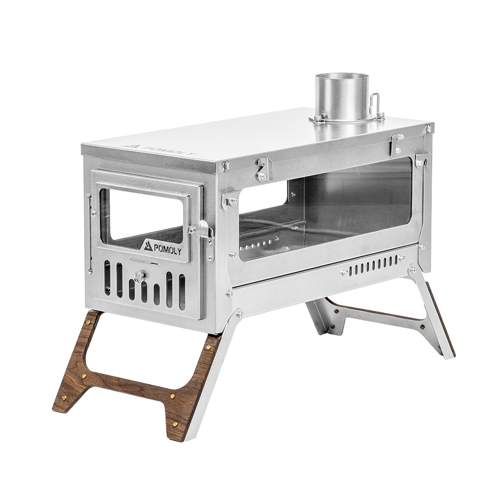 T1 Ultra 3 3.0 Version Portable Titanium Tent Stove | Camping Wood